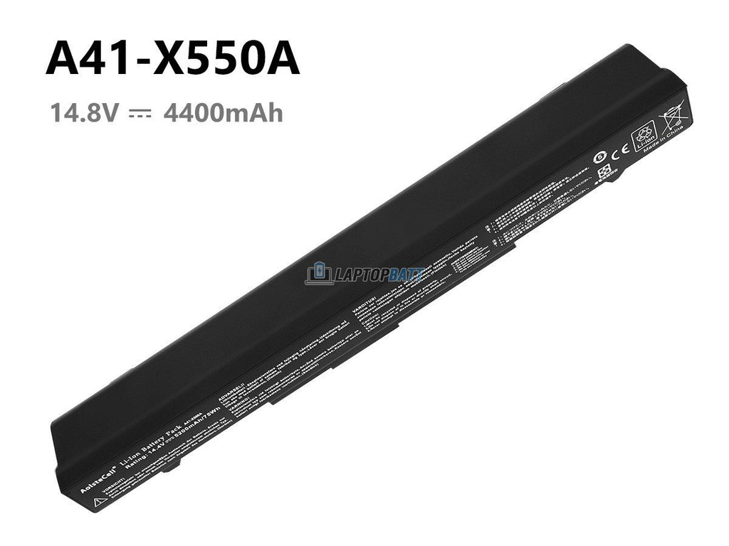 Laptop Battery A41-X550A A41-X550 for ASUS X550V k550j Y481C Y581C X450V/C  W40C A450C F450V FX50JX A550J 2200/4400mAh - AliExpress